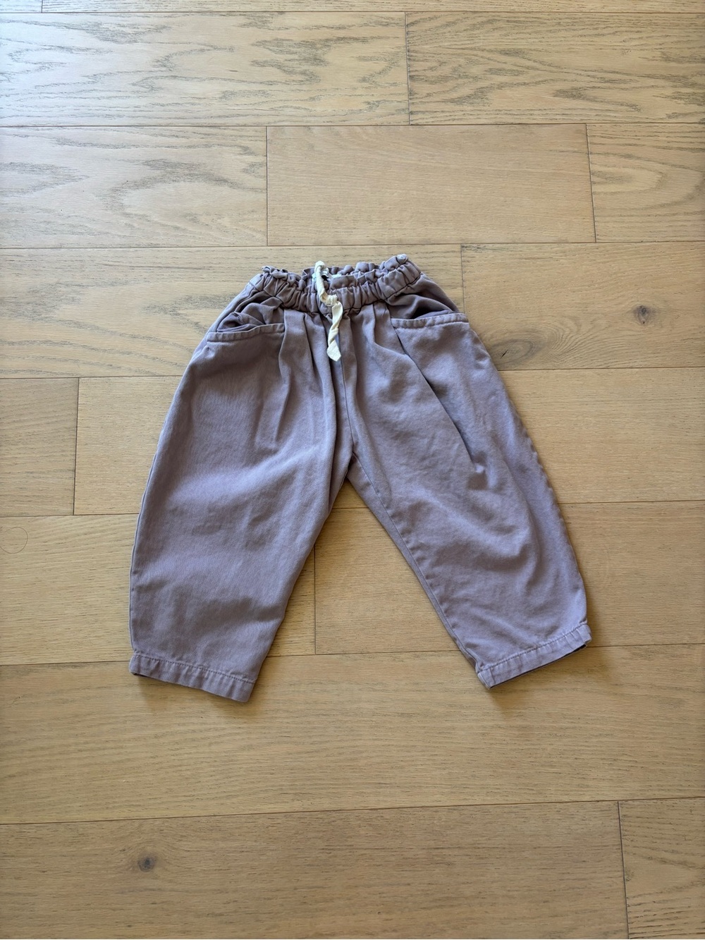 Zara kid purple pants, size 3Y